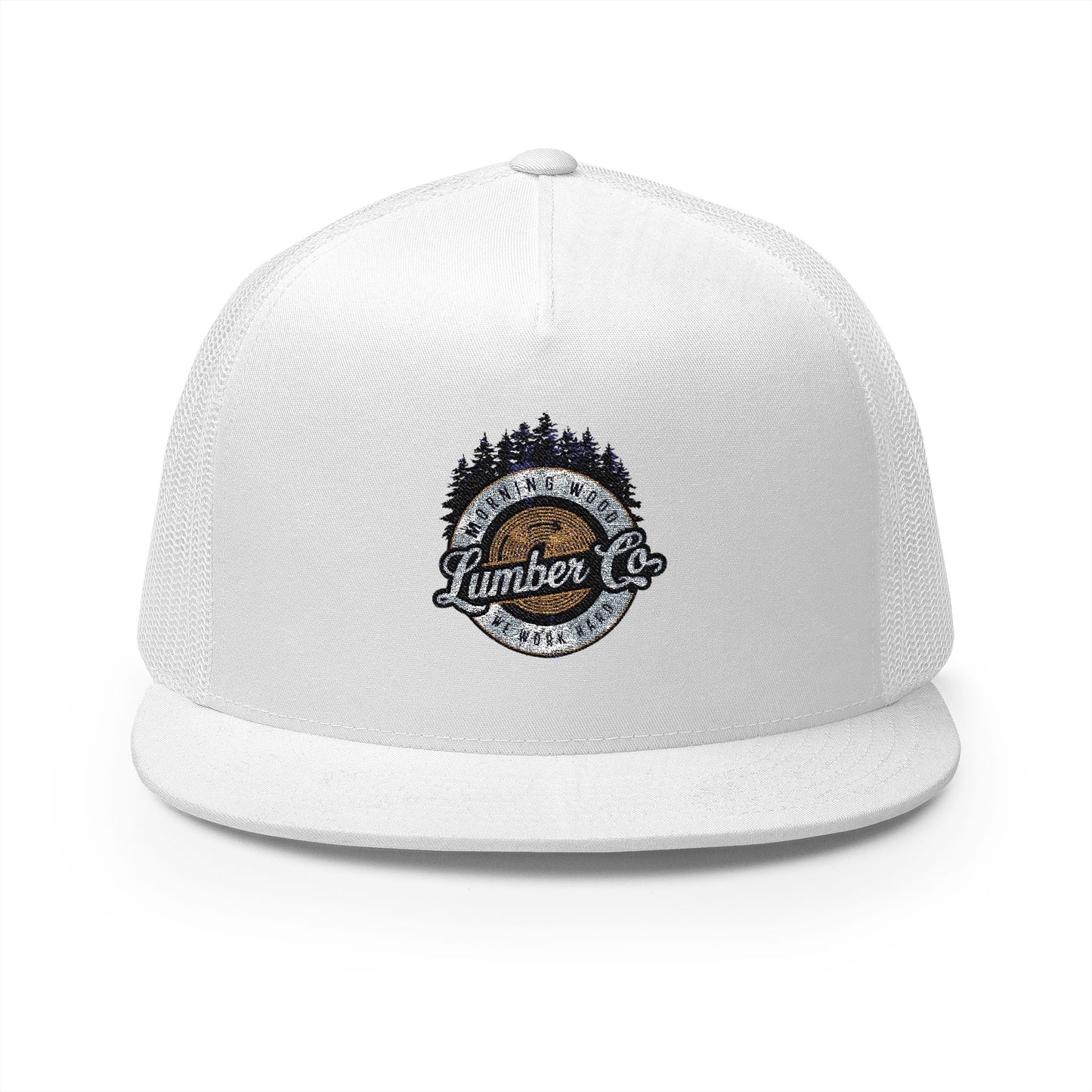 Embroidered (Morning Wood) 5 Panel Trucker Cap – Outdoor Adventure Ready