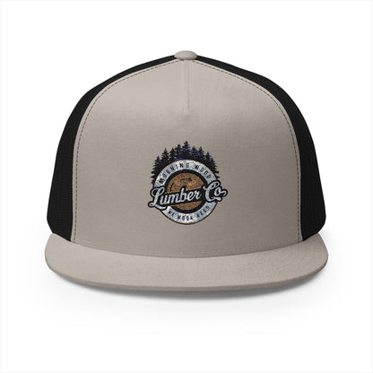 Embroidered (Morning Wood) 5 Panel Trucker Cap – Outdoor Adventure Ready