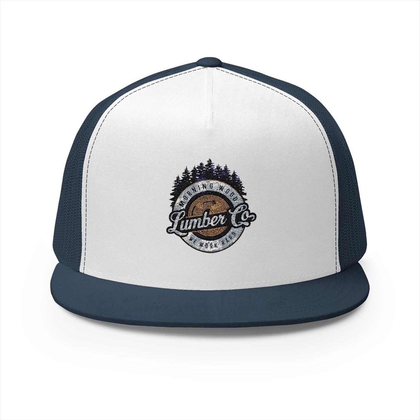Embroidered (Morning Wood) 5 Panel Trucker Cap – Outdoor Adventure Ready