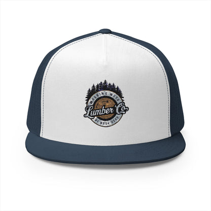 Embroidered (Morning Wood) 5 Panel Trucker Cap – Outdoor Adventure Ready