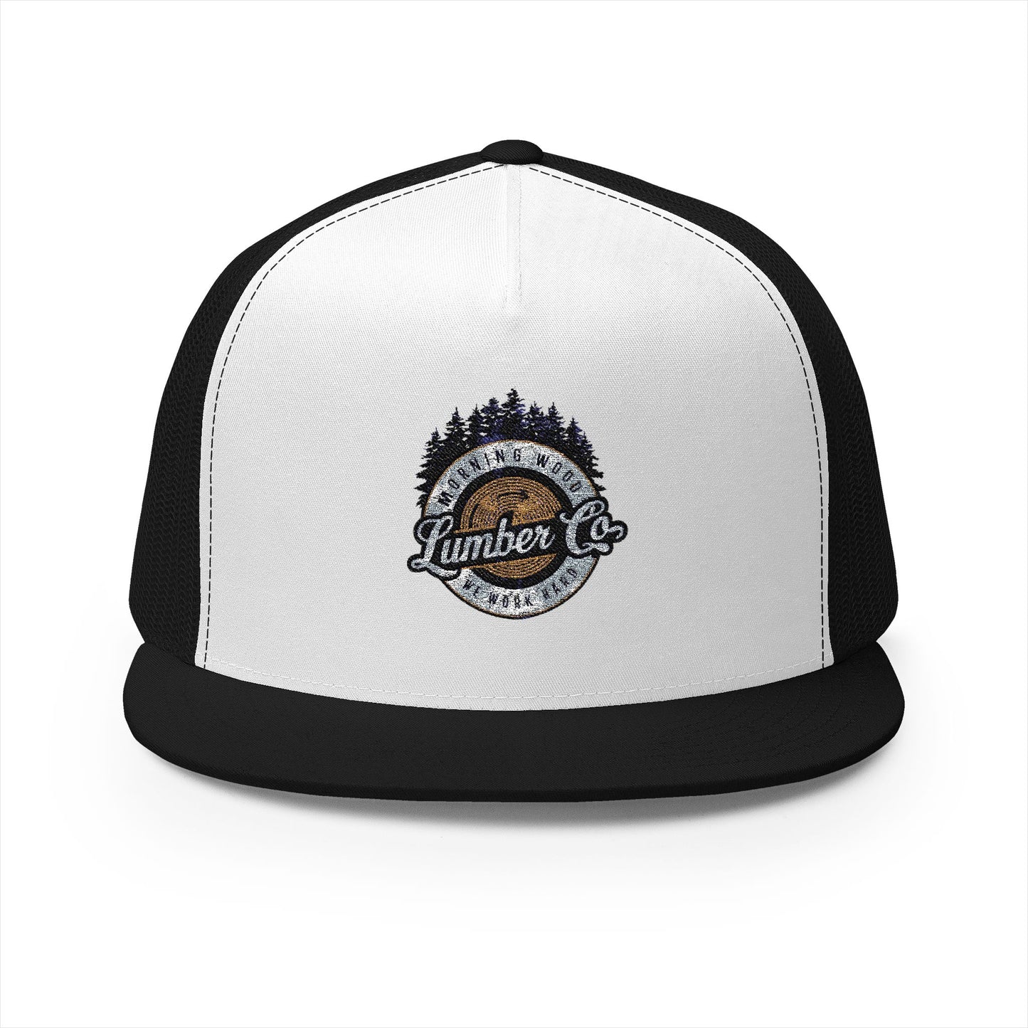 Embroidered (Morning Wood) 5 Panel Trucker Cap – Outdoor Adventure Ready