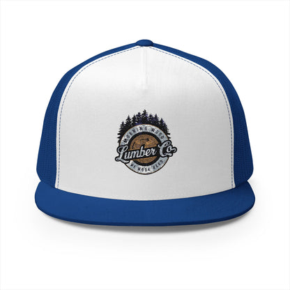Embroidered (Morning Wood) 5 Panel Trucker Cap – Outdoor Adventure Ready