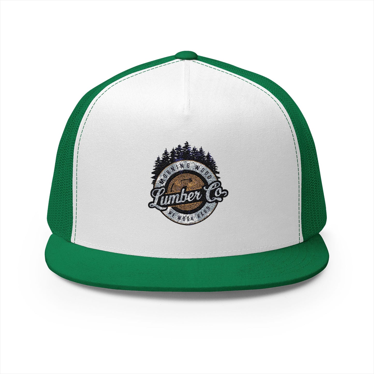 Embroidered (Morning Wood) 5 Panel Trucker Cap – Outdoor Adventure Ready