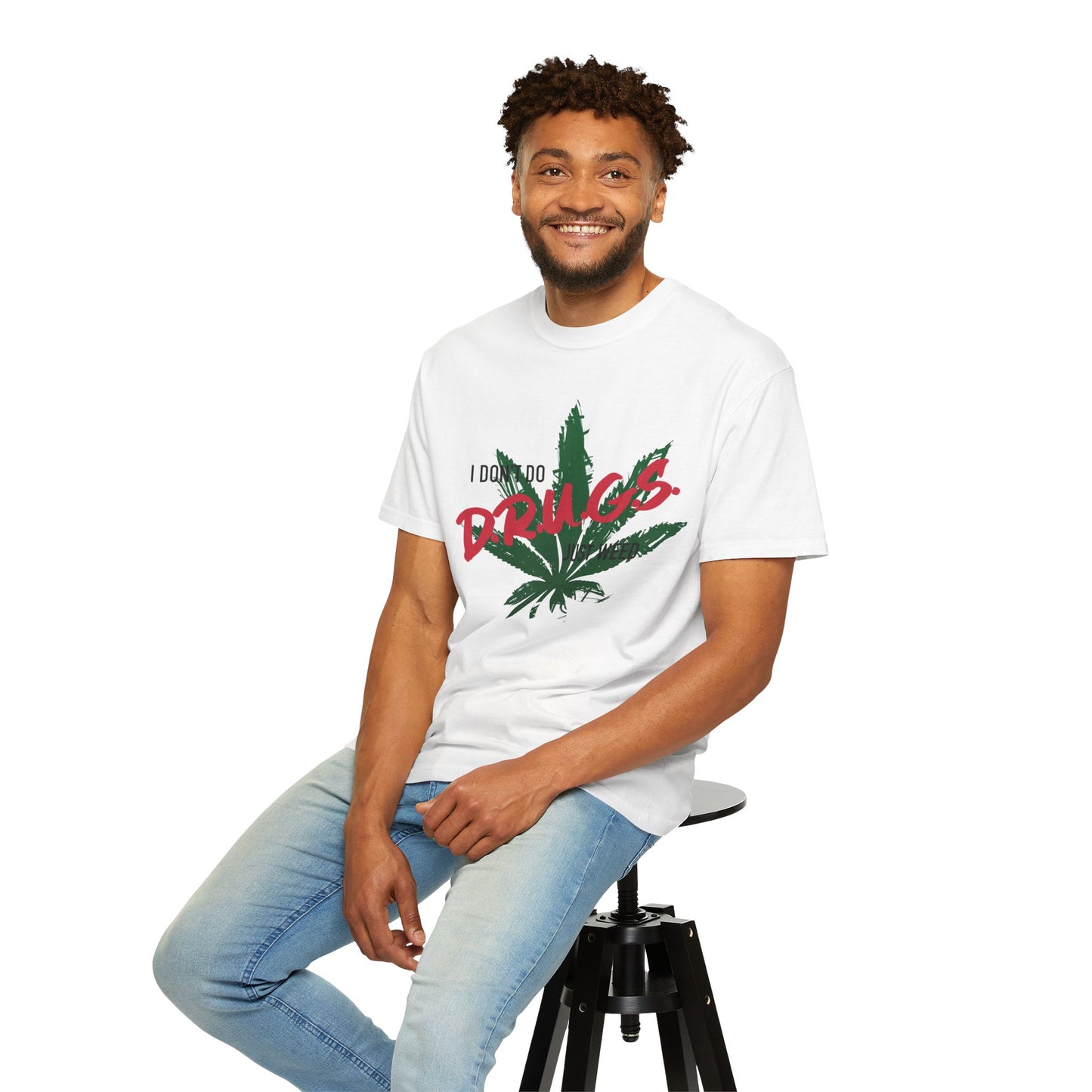 Only Weed Unisex Garment-Dyed T-Shirt